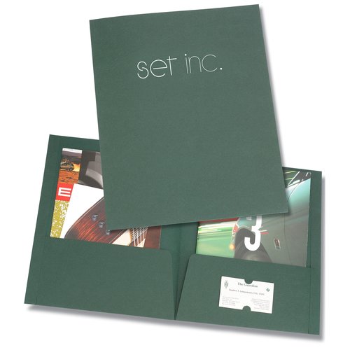 Paper Presentation Folder - Leatherette Main Image