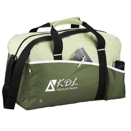 Two-Tone Duffel Bag - Recycled Main Image