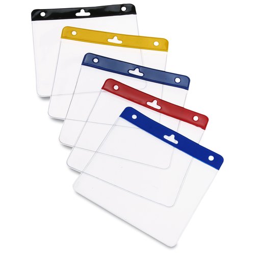 Mylar Badge Holder - 4" x 3-1/4" Main Image