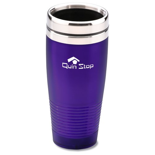 Translucent Sonic Wave Tumbler - 16 oz. - Closeout Main Image