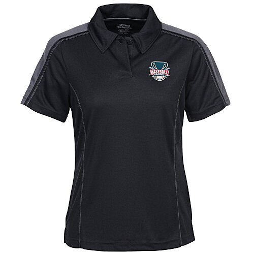 Performance Pique Colour Block Polo - Ladies' Main Image