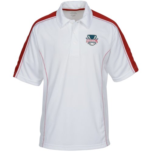 Performance Pique Colour Block Polo - Men's Main Image