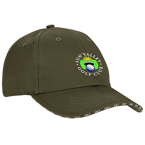 Motion Sport Sandwich Peak Cap - Golf Main Image