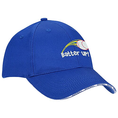 Motion Sport Sandwich Peak Cap - Baseball Main Image