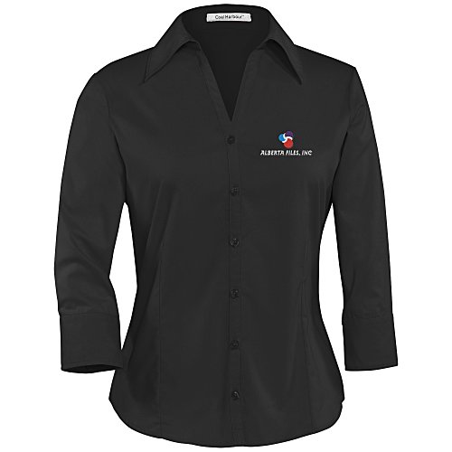 Coal Harbour Easy Care 3/4 Sleeve Shirt - Ladies' Main Image