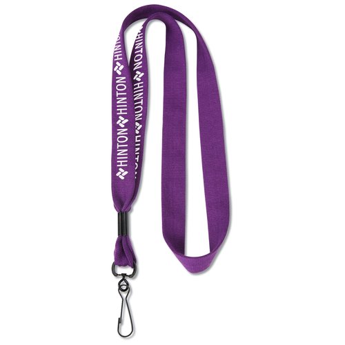 Lanyard with Swivel J-Hook - 1" - Closeout Main Image