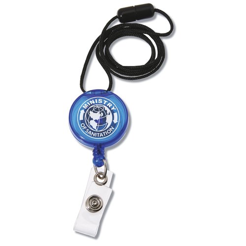 Neck Secure-a-Badge - Translucent Main Image