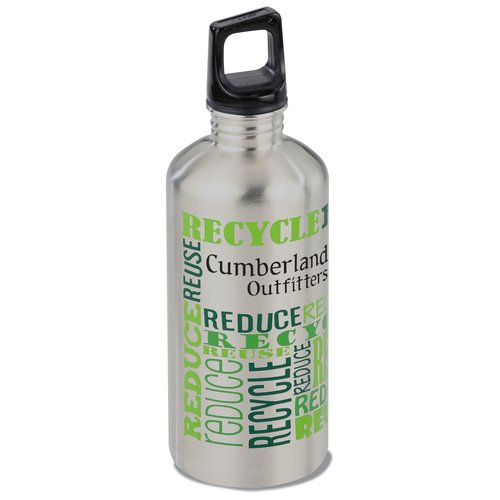 h2go Classic Stainless Steel Bottle - 20 oz. - ECO Main Image