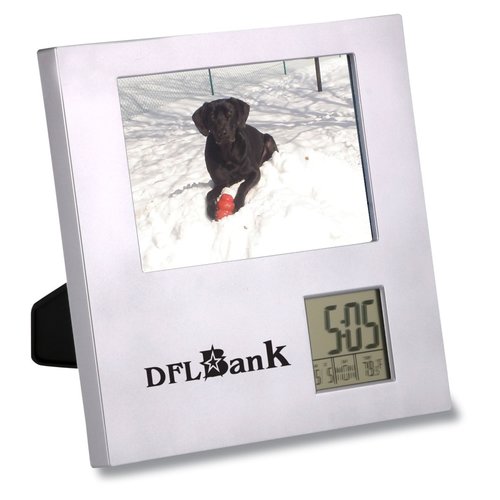 Photo Frame w/Rotating Clock Main Image