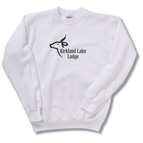 Hanes Comfortblend Sweatshirt - Youth - White Main Image