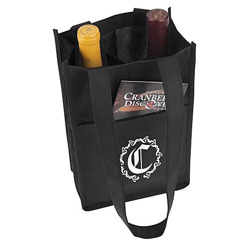 Non-Woven Two Bottle Bag Main Image