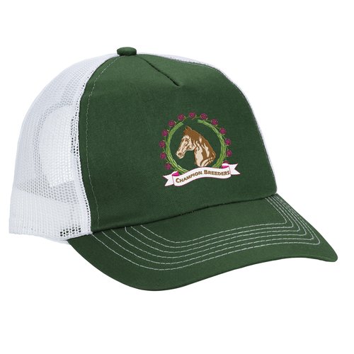 Mesh Back Trucker Cap - Embroidered Main Image