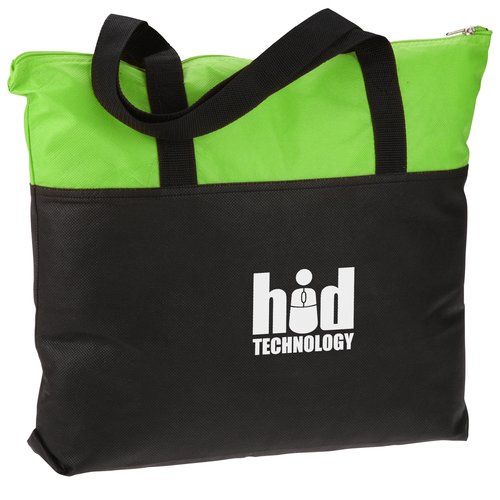 Airy Zip Tote - Black Main Image