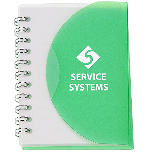 Spiral Curve Notebook - 4 1/4 inches x 3 1/4 inches Main Image