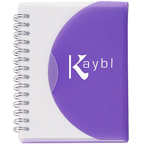 Spiral Curve Notebook - 5 1/4 inches x 4 1/4 inches Main Image