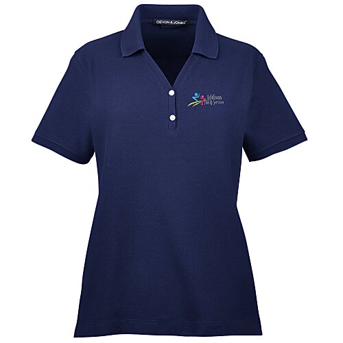 Peruvian Pima Cotton Polo - Ladies' Main Image