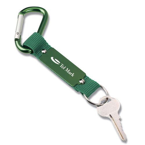 Carabiner w/ Strap Key Holder - Closeout Main Image