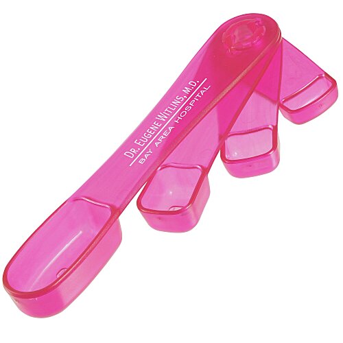 Swivel Measuring Spoons - Translucent Main Image