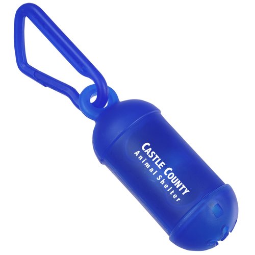 Bag Dispenser with Carabiner - Translucent Main Image