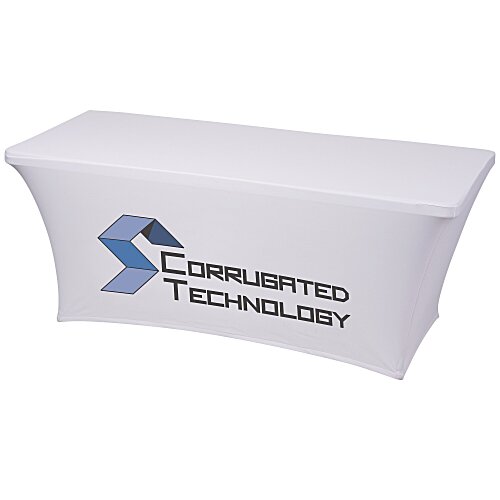Hemmed Closed-Back UltraFit Table Cover - 6 Main Image