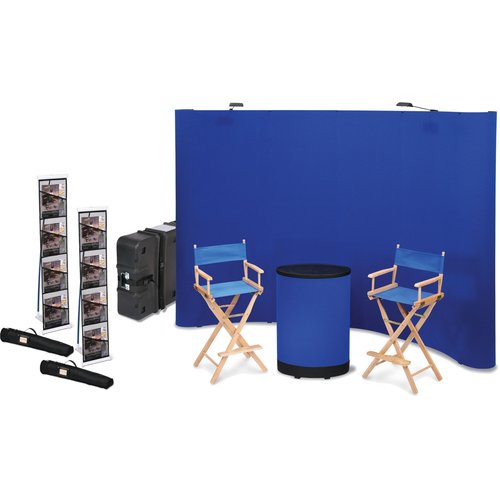 Standard 10' Pop-Up Floor Display - Blank - Kit Main Image