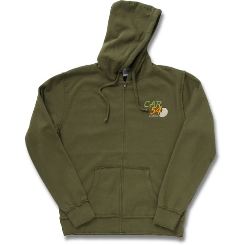 Raw Edge Full-Zip Hooded Sweatshirt - Men's Main Image