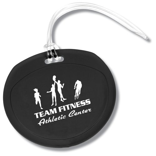 Traveler Round Luggage Tag - Recycled Main Image
