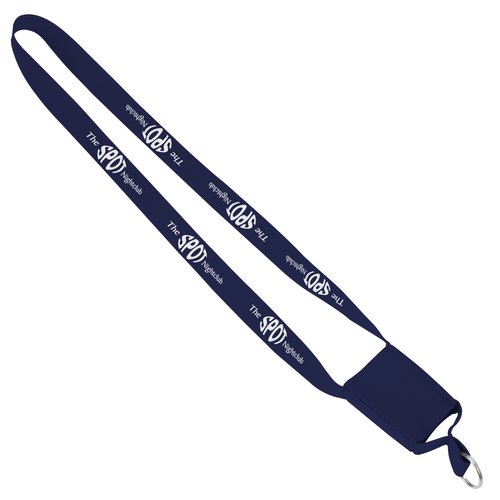 3/4" Polyester Cell Phone Lanyard Main Image