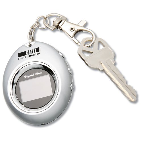 Oval Digital Keychain - Closeout Main Image