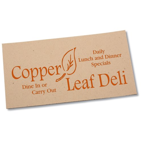 Recycled Paper Business Card Magnet Main Image