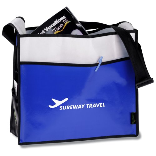 Laminated Box Deluxe Convention Tote - 24 hr Main Image