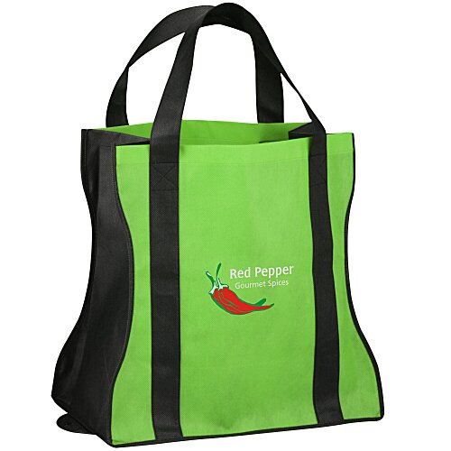Folding Non-Woven Tote Bag - Full Colour Main Image