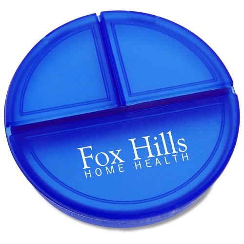 Round Pill Holder - Closeout Main Image