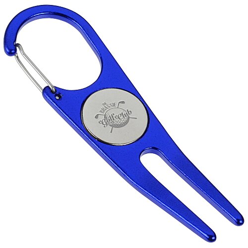 Aluminum Divot Tool with Ball Marker Main Image
