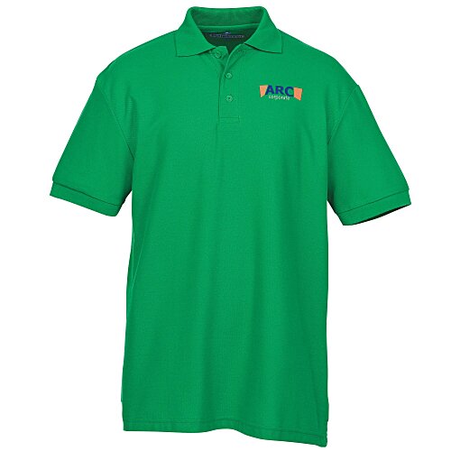 Soft Touch Pique Sport Shirt - Men's - Embroidered Main Image