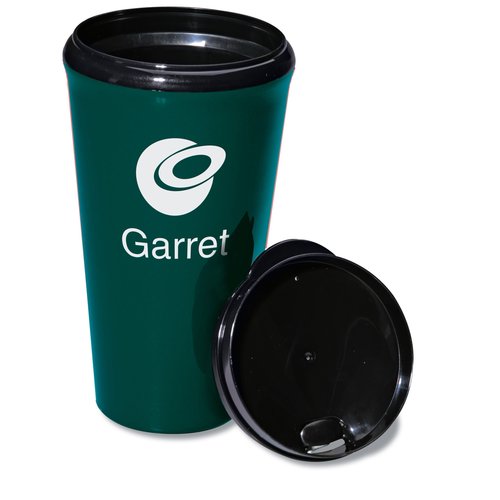 Infinity Tumbler w/ Black Lid - 16 oz. - Closeout Main Image
