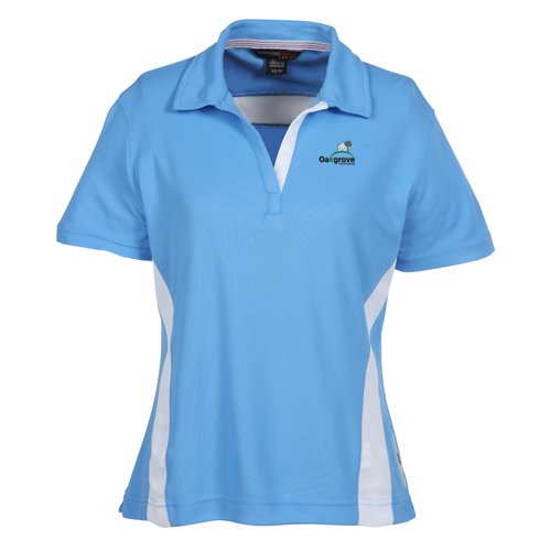 North End Sport Polo with Stripe - Ladies' Main Image