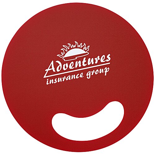 Breezin' Plastic Hand Fan - Round Main Image