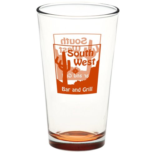 Pint Glass - 16 oz - Bottom Colour Main Image
