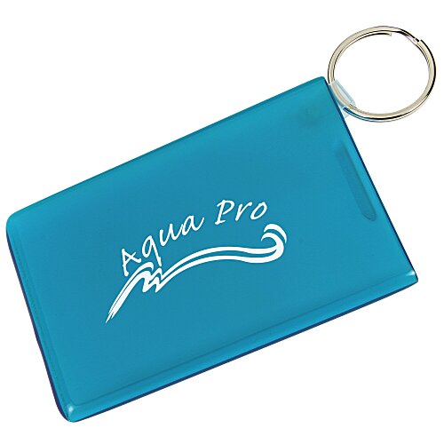 Card Keeper with Keychain - Translucent Main Image