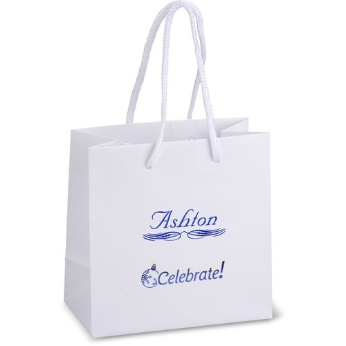 Holiday Matte Eurotote - 6-1/2" x 6-1/2" - Celebrate Main Image