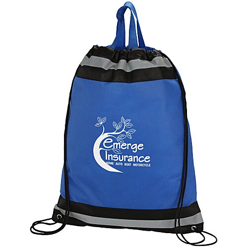 Eagle Drawstring Backpack - 20" x 16" Main Image
