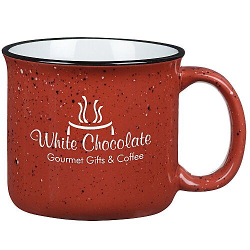 Campfire Ceramic Mug - Red - 15 oz. Main Image