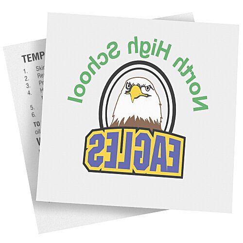 Custom Temporary Tattoo - 1 1/2 inches x 1 1/2 inches Main Image