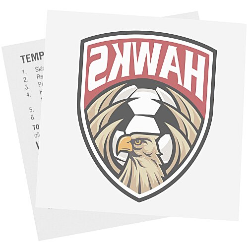 Custom Temporary Tattoo - 2 inches x 2 inches Main Image