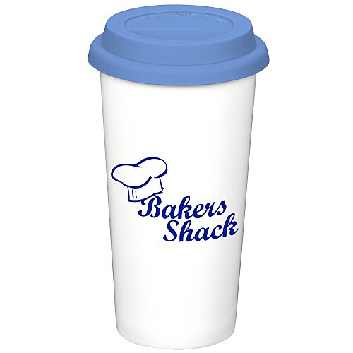 Grand Ceramic Mug - White - 16 oz. Main Image