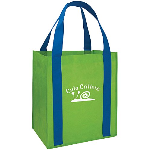 Grande Printed Shopping Tote - 14 inches x 12 1/2 inches Main Image