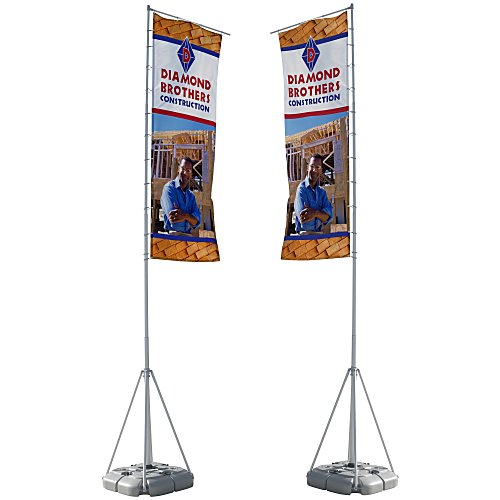 Summit Outdoor Banner Flag - Double Sided Graphics Main Image