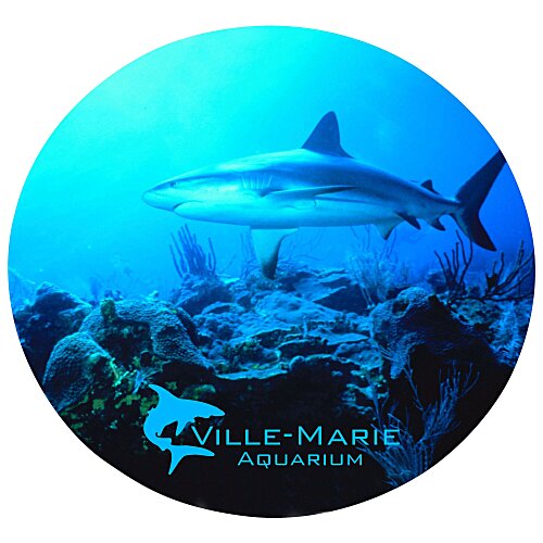 Vibrant Mouse Pad - Circle - Full Colour Main Image