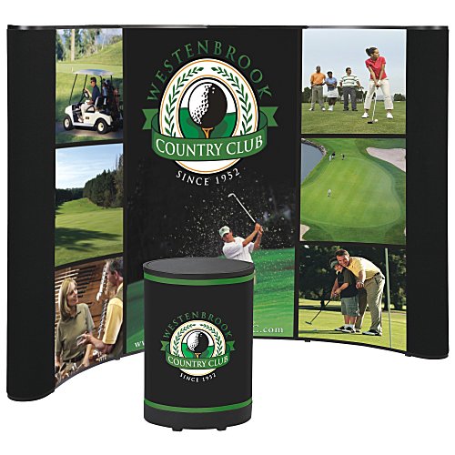Deluxe 10-foot Pop-Up Floor Display - Mural Centre Main Image